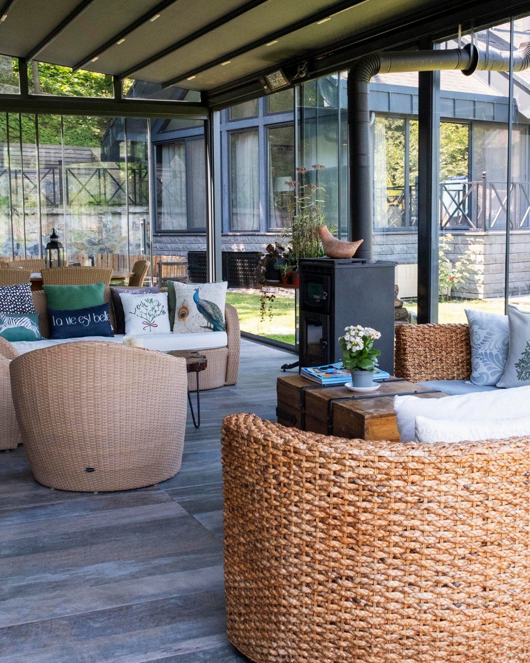 Lounge köşesi