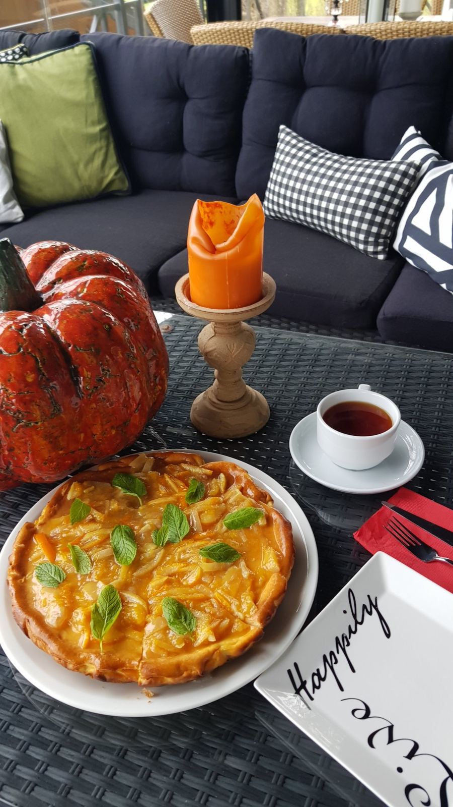 Tart ve çay